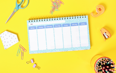 Týdenní plánovač pro děti