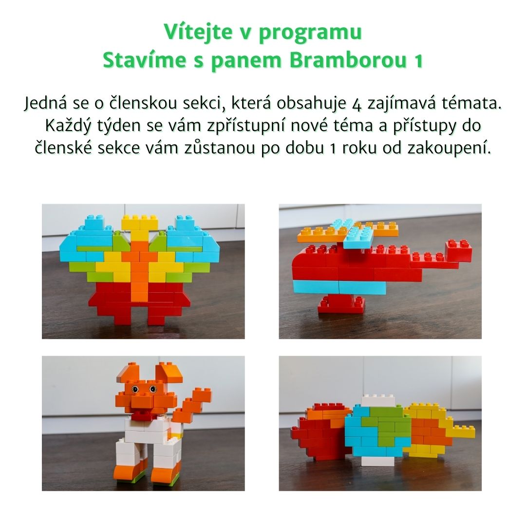 Stavíme s panem Bramborou 1
